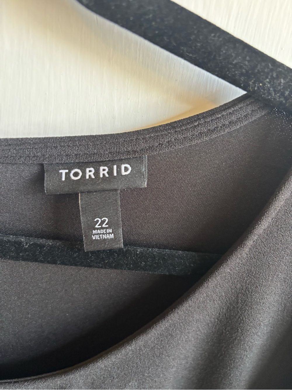 torrid Black Tie-Waist Mini Dress - Picture 3 of 5